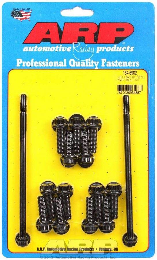 Suncoast Marine and Auto offers LS1/LS2 Oil Pan Bolt Kit 12pt. (134-6902)