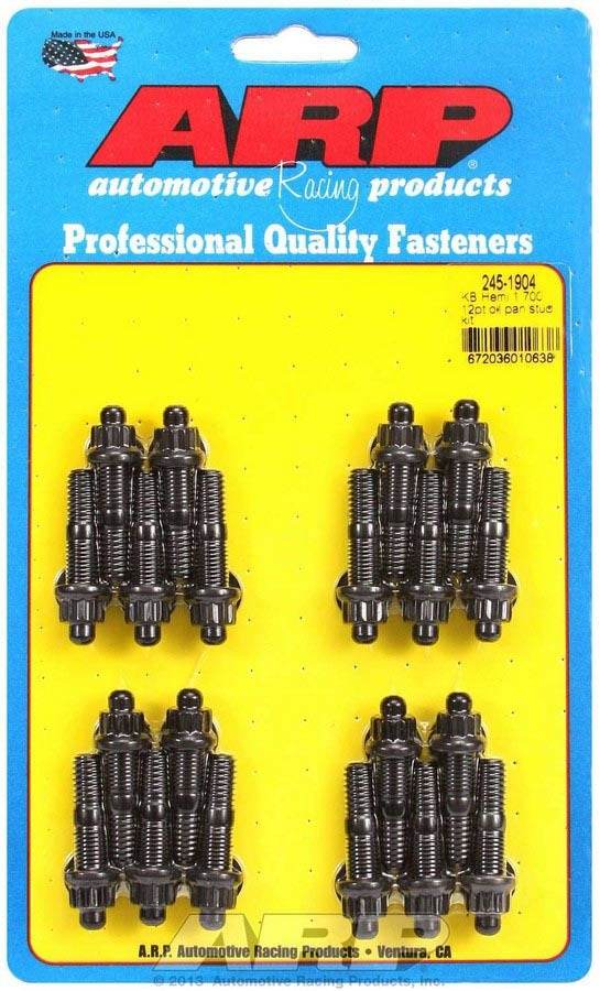 Suncoast Marine and Auto offers Oil Pan Stud Kit - KB Hemi w/12pt. Nuts (245-1904)