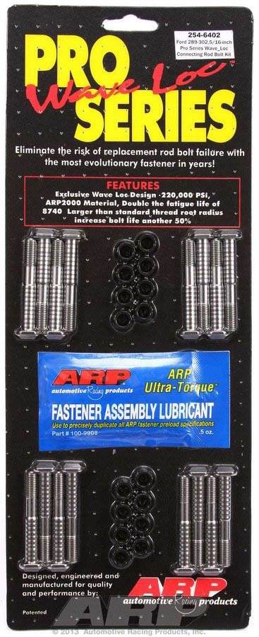 Suncoast Marine and Auto offers SBF Rod Bolt Kit - Fits 289-302 w/5/16in (254-6402)