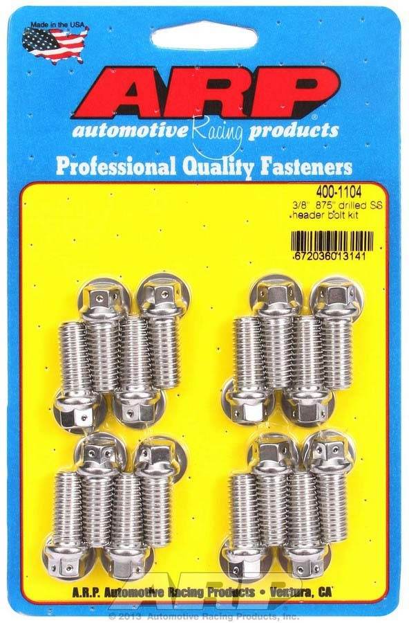 Suncoast Marine and Auto offers S/S Header Bolt Kit - 3/8 x .875 UHL (16) (400-1104)