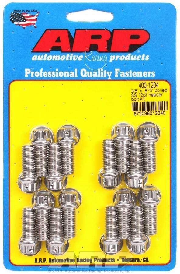 Suncoast Marine and Auto offers S/S Header Bolt Kit - 3/8 x .875 UHL (16) (400-1204)