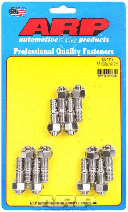 Suncoast Marine and Auto offers S/S Header Stud Kit - 3/8 x 1.670 OAL (12) (400-1412)