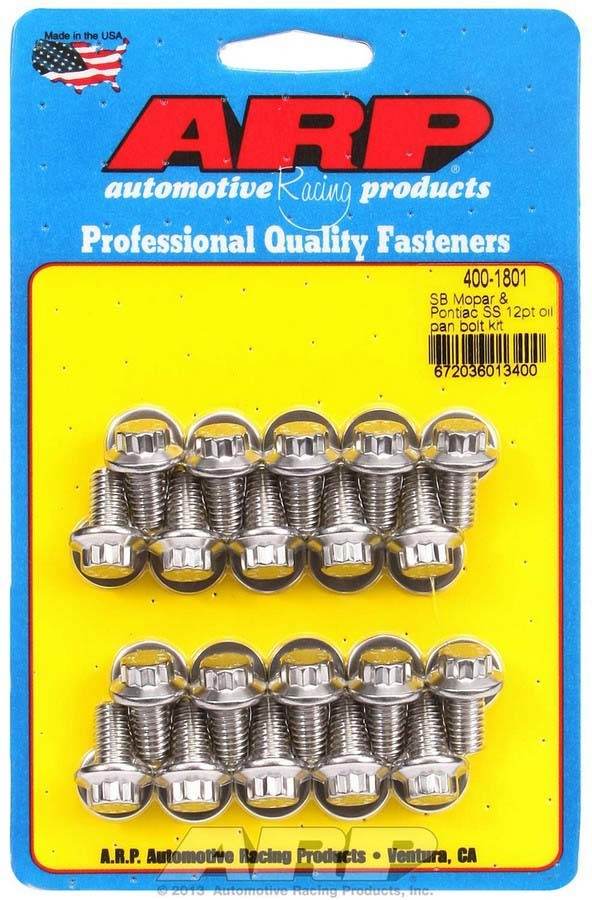 Suncoast Marine and Auto offers S/S Oil Pan Bolt Kit (400-1801)