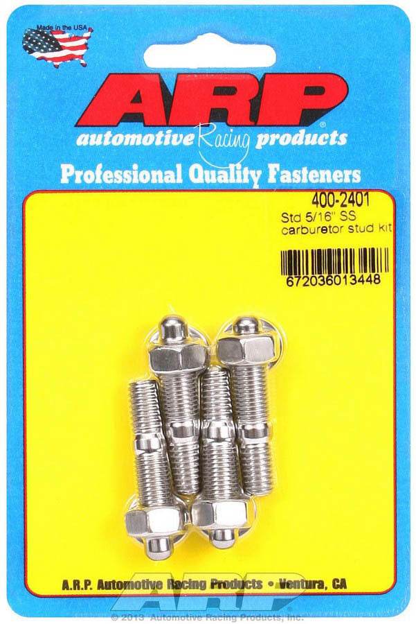 Suncoast Marine and Auto offers S/S Carburetor Stud Kit 5/16in x 1.700in OAL (400-2401)