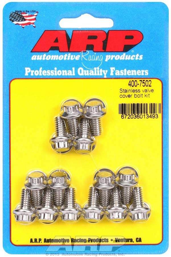 Suncoast Marine and Auto offers S/S Valve Cover Bolt Kit 1/4in- 20 12pt. (14) (400-7502)