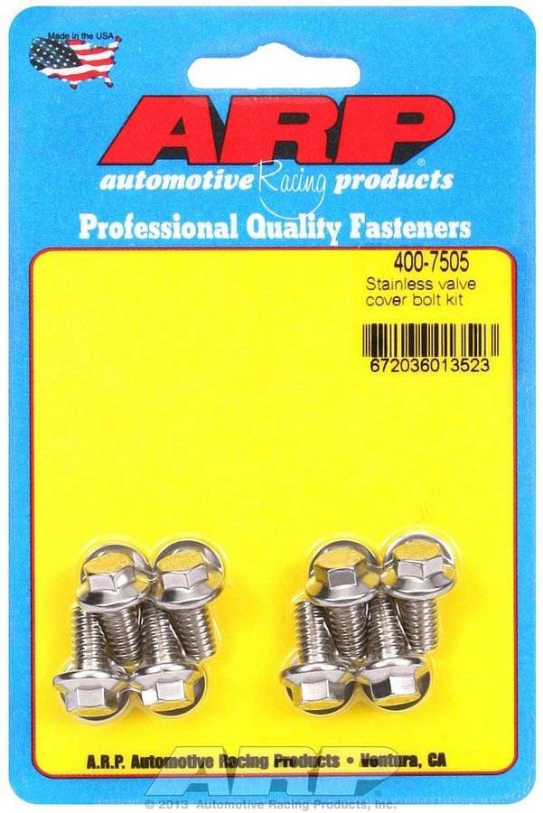 Suncoast Marine and Auto offers S/S Valve Cover Bolt Kit 1/4in- 20 6pt. (8) (400-7505)