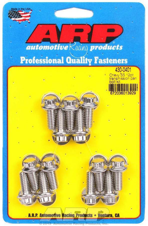 Suncoast Marine and Auto offers S/S Trany Pan Bolt Kit 12pt. (430-0401)