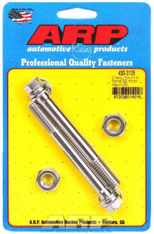 Suncoast Marine and Auto offers Chevy S/S Motor Mount to Frame Bolt Kit - 6pt. (430-3105)