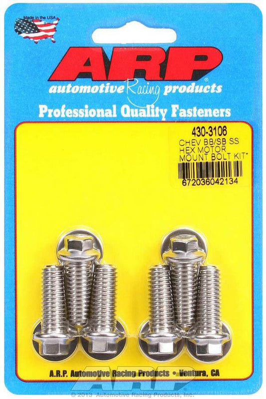 Suncoast Marine and Auto offers Motor Mount Bolt Kit 6pt. Chevy (430-3106)