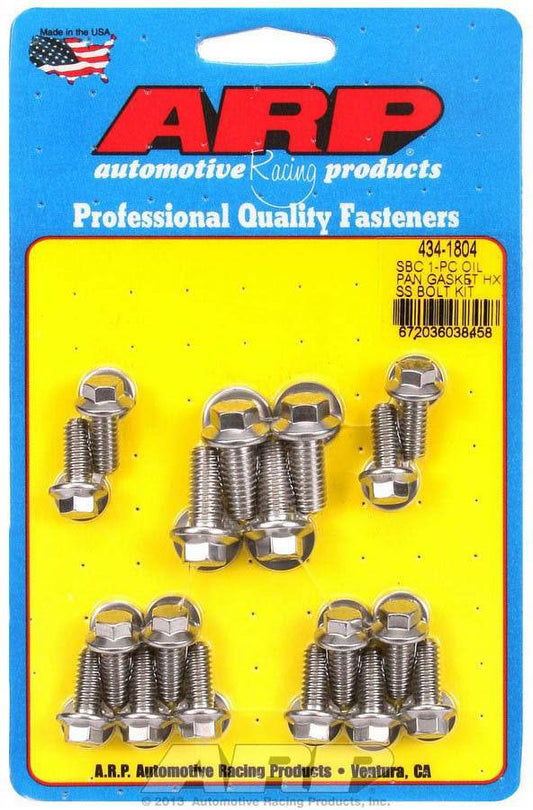 Suncoast Marine and Auto offers SBC S/S Oil Pan Bolt Kit (434-1804)