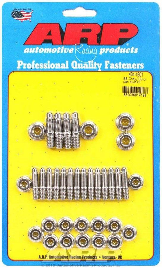 Suncoast Marine and Auto offers SBC S/S Oil Pan Stud Kit (434-1901)