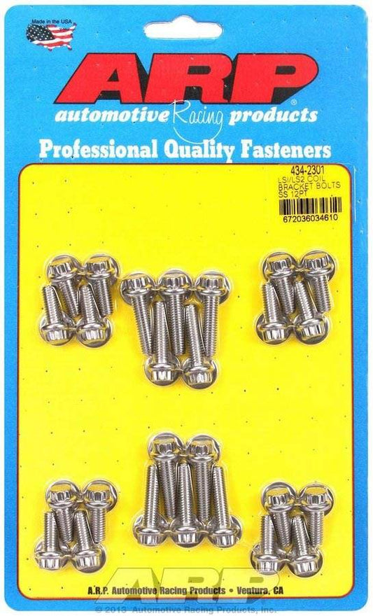 Suncoast Marine and Auto offers S/S Coil Bracket Bolt Kit - 12pt. LS1/LS2 (434-2301)