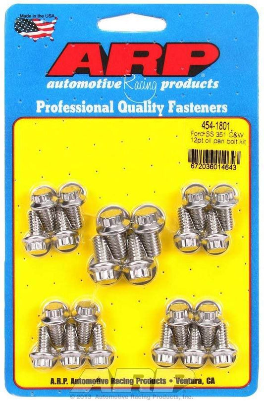 Suncoast Marine and Auto offers Ford S/S Oil Pan Bolt Kit 12pt. (454-1801)