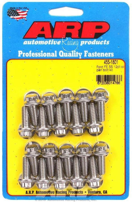 Suncoast Marine and Auto offers BBF S/S Oil Pan Bolt Kit 12pt. (455-1801)