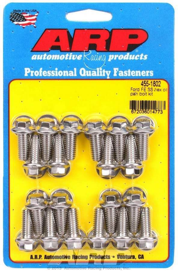 Suncoast Marine and Auto offers BBF S/S Oil Pan Bolt Kit 6pt. (455-1802)