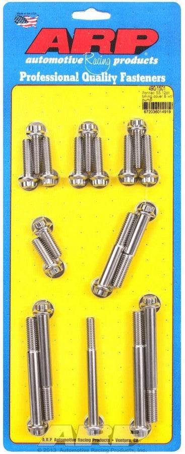 Suncoast Marine and Auto offers Pontiac S/S Timing Cover Bolt Kit 12pt. (490-1501)