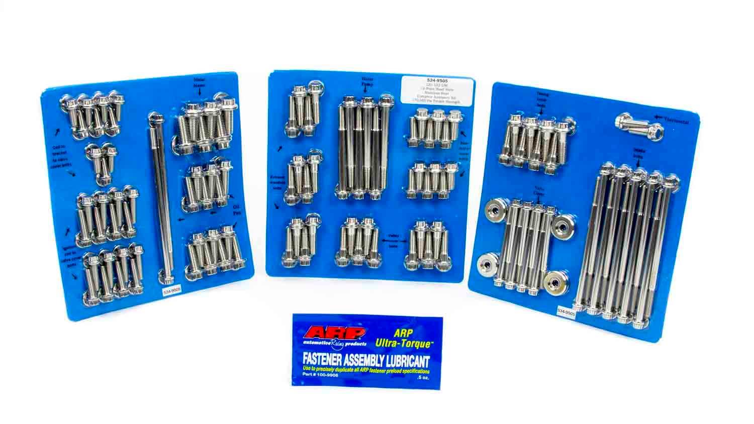 Suncoast Marine and Auto offers GM LS S/S Complete Eng. Fastener Kit 12pt. (534-9505)