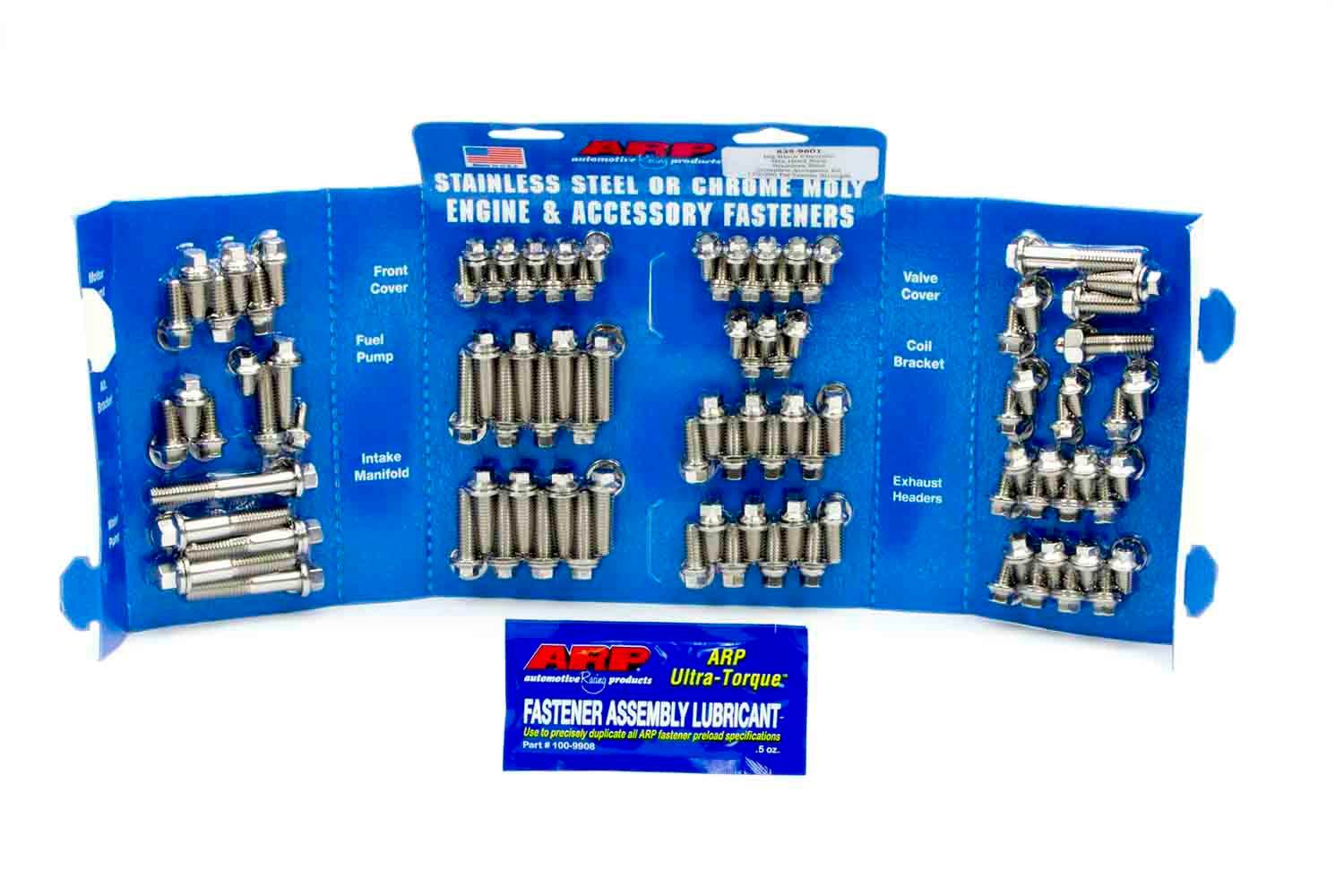 Suncoast Marine and Auto offers BBC S/S Complete Engine Fastener Kit 6pt. (535-9601)