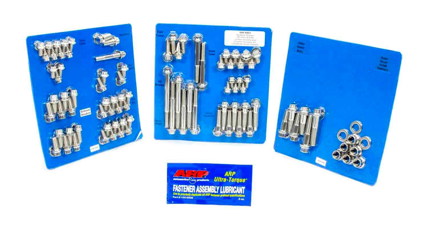 Suncoast Marine and Auto offers BBM S/S Complete Engine Fastener Kit 12pt. (545-9501)