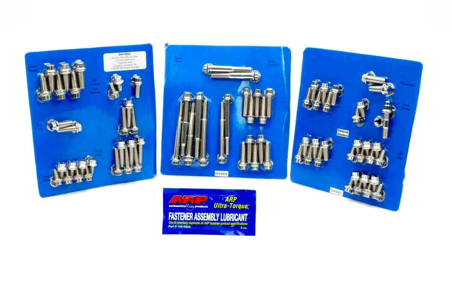 Suncoast Marine and Auto offers Pontiac S/S Complete Engine Fastener Kit 12pt (594-9501)