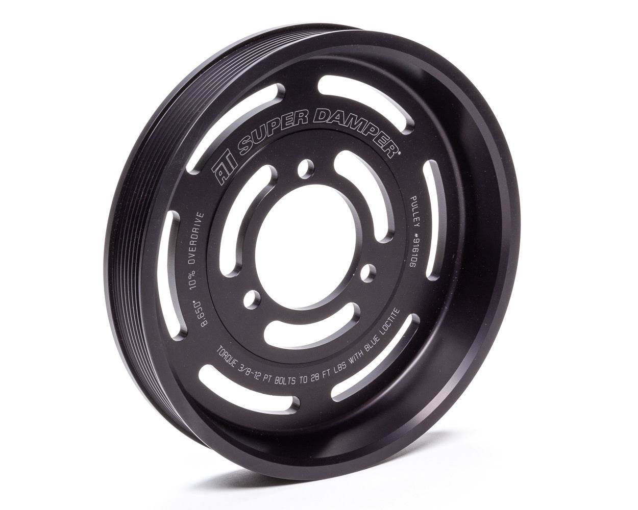 Suncoast Marine and Auto offers Supercharger Pulley 8.86 8-Groove Serpentine (916106)