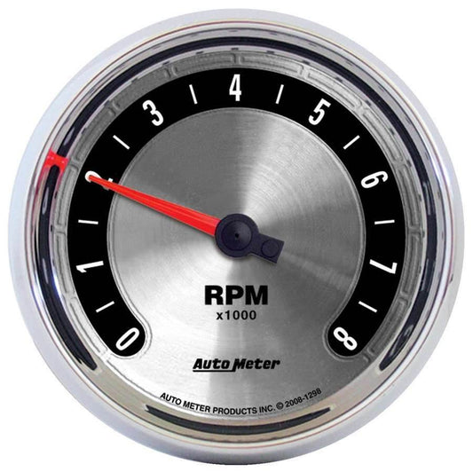 Suncoast Marine and Auto offers 3-3/8 A/M Tachometer 8000RPM (1298)