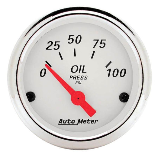 Suncoast Marine and Auto offers White Oil Pressure 0-100 (1327)