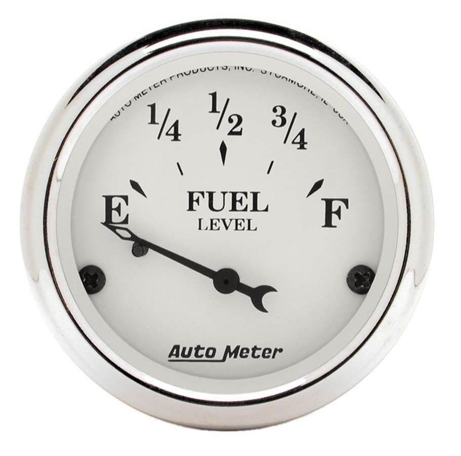 Suncoast Marine and Auto offers Old Tyme White 2 1/16in Fuel Gauge Ford (1605)