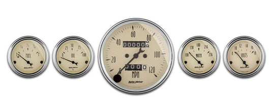 Suncoast Marine and Auto offers A/B 5pc. Gauge Kit w/Mech. Speedo (1808)