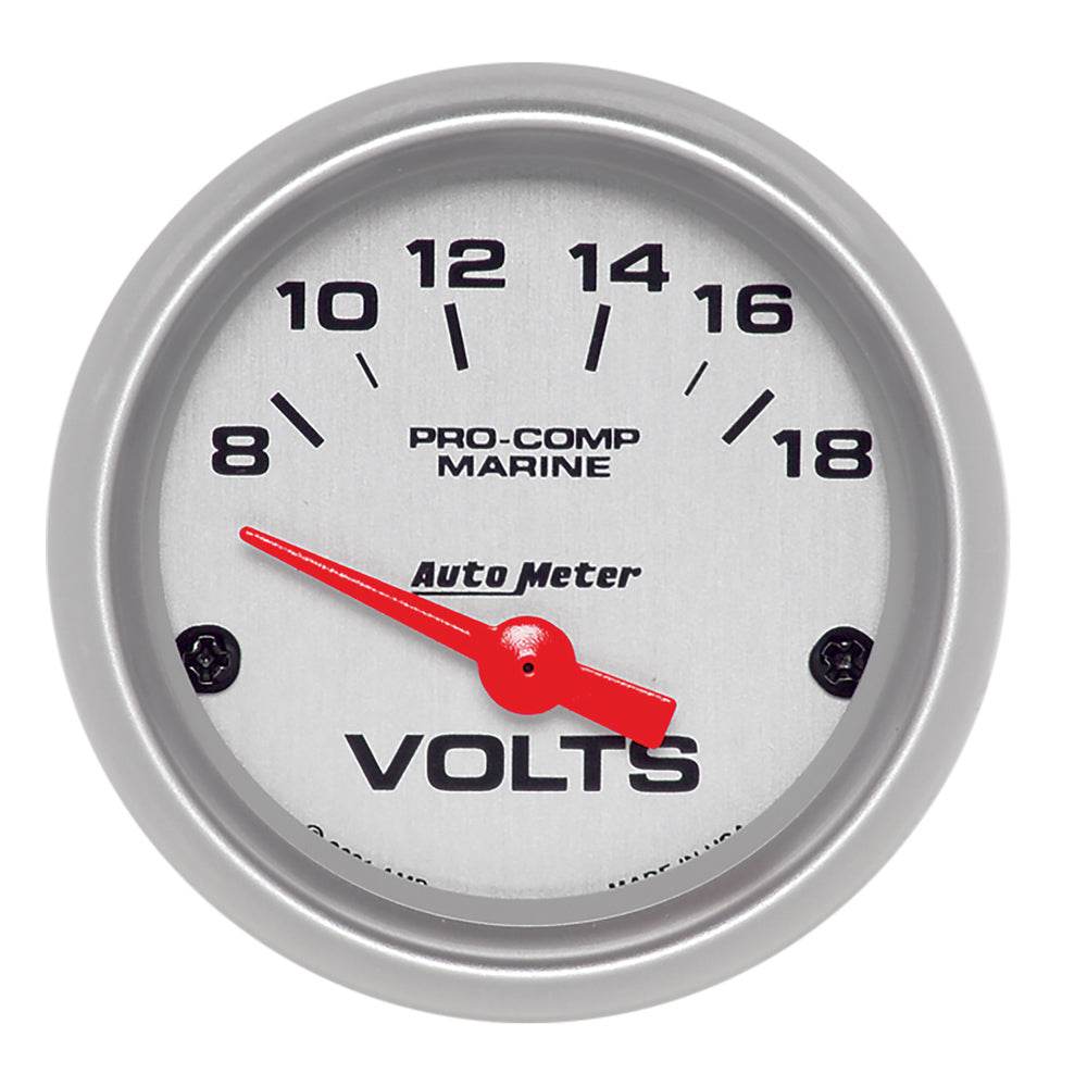 Suncoast Marine and Auto offers 2-1/16 Ultra Lite Marine Voltmeter 8-18 Volts (200756-33)