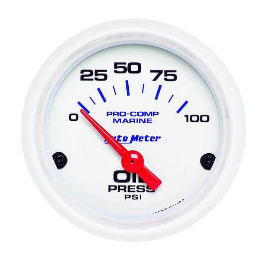 Suncoast Marine and Auto offers 2-1/16 Oil Pressure Gauge 0-100 PSI (200758)