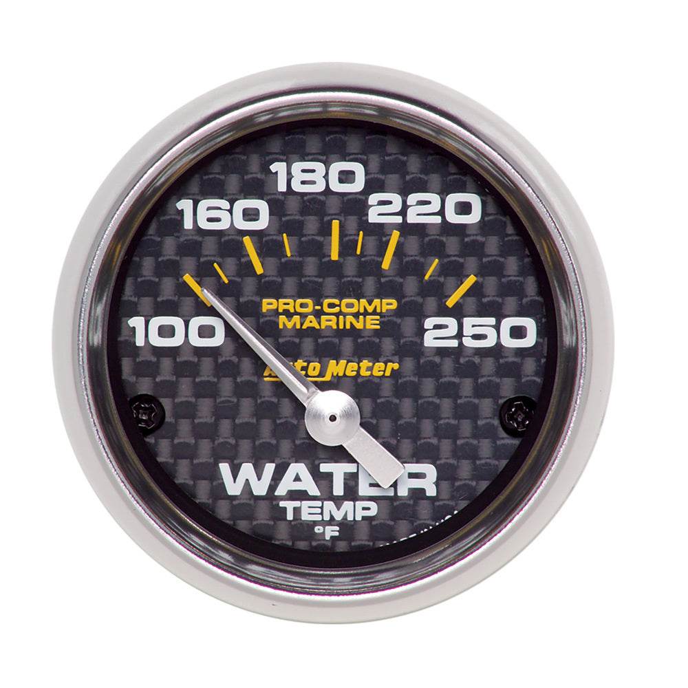 Suncoast Marine and Auto offers 2-1/16 Water Temp Gauge 100-250F C/F Marine (200762-40)