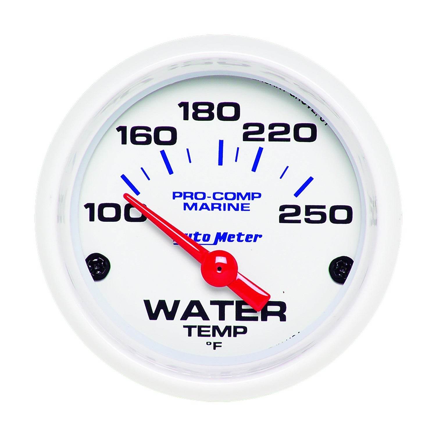 Suncoast Marine and Auto offers 2-1/16 Water Temp Gauge 100-250F White Phantom (200762)