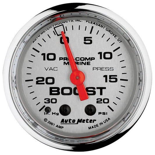 Suncoast Marine and Auto offers 2-1/16 PC Marine Gauge Vac/Boost 30HG/20PSI (200774-35)