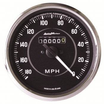 Suncoast Marine and Auto offers 4in Cobra Series Speedo 0-180MPH (201005)