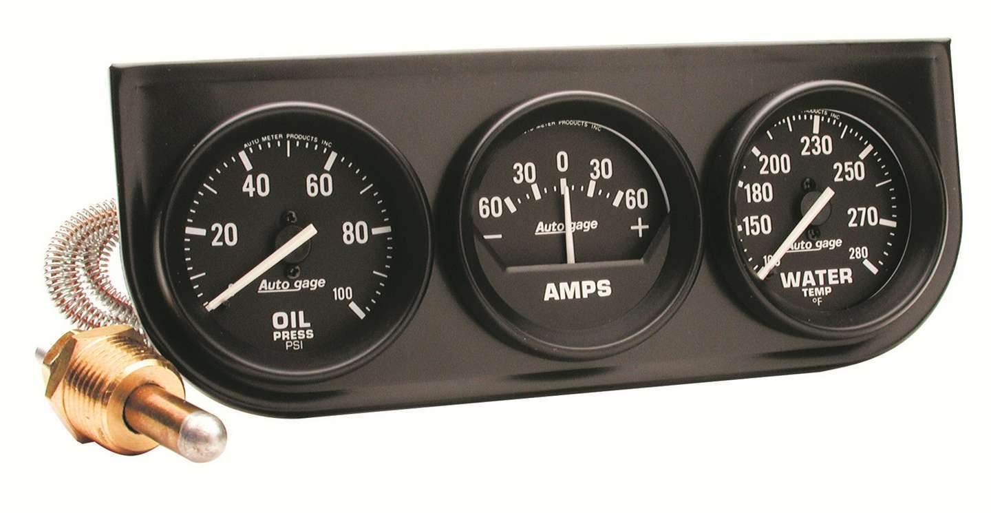 Suncoast Marine and Auto offers 2in Blk Mech Gauge Pnl (2393)