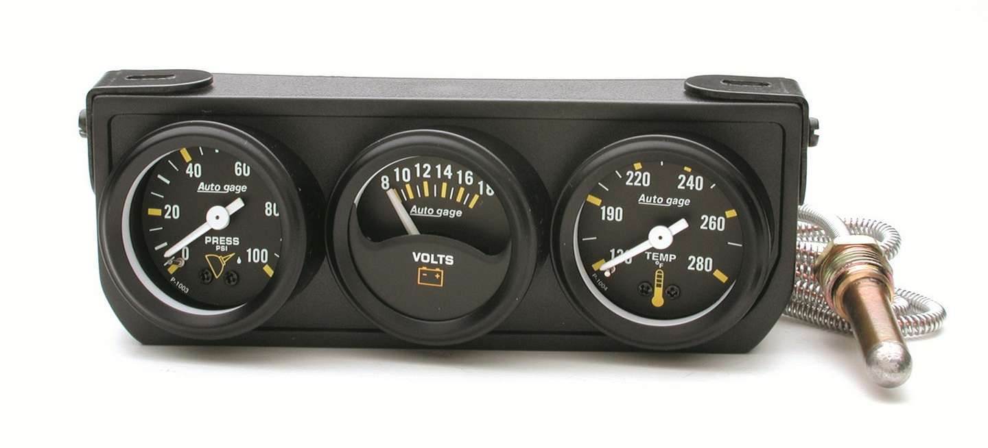 Suncoast Marine and Auto offers 1-1/2in Blk Mech Gauge Panel (2396)