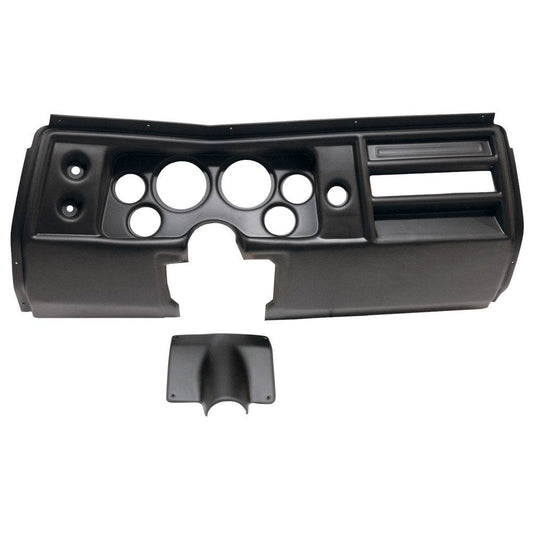 Suncoast Marine and Auto offers Direct Fit Gauge Panel Chevelle 68 Black (2901)