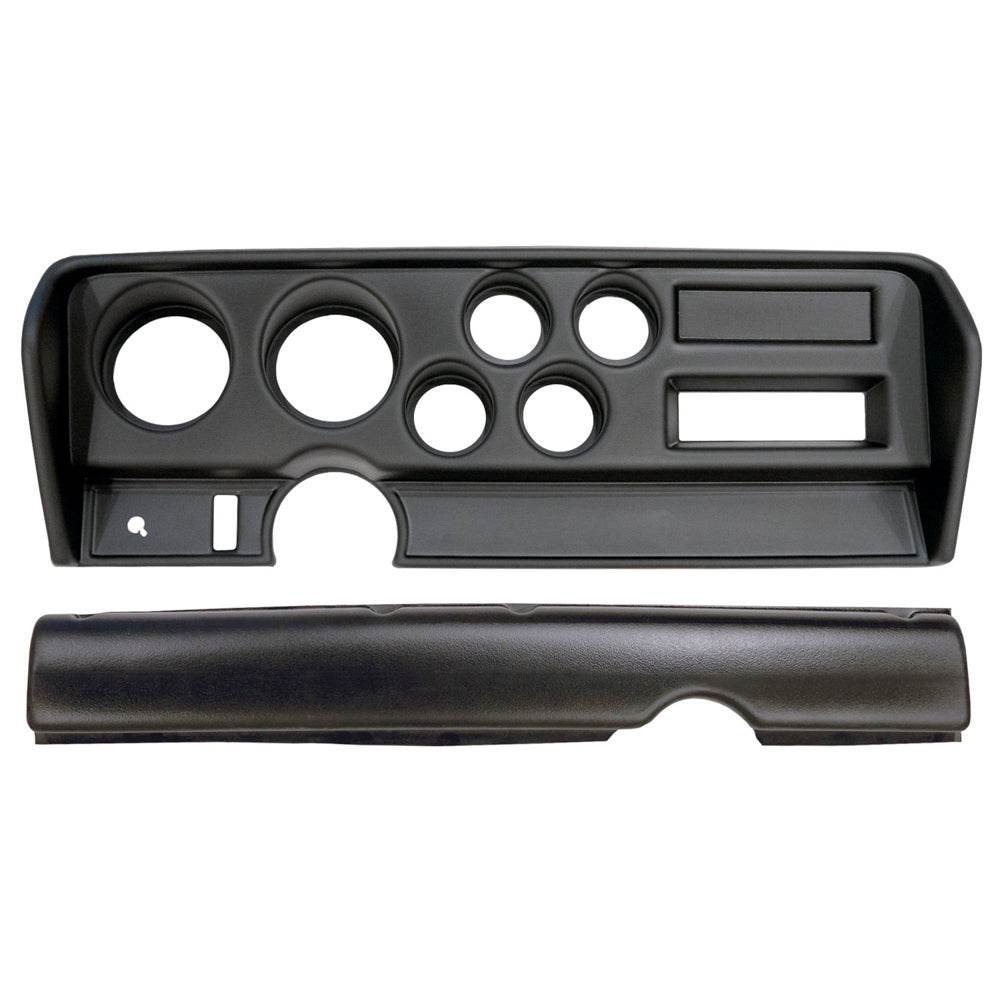 Suncoast Marine and Auto offers Direct Fit Gauge Panel Pontiac GTO 70-72 Black (2914)