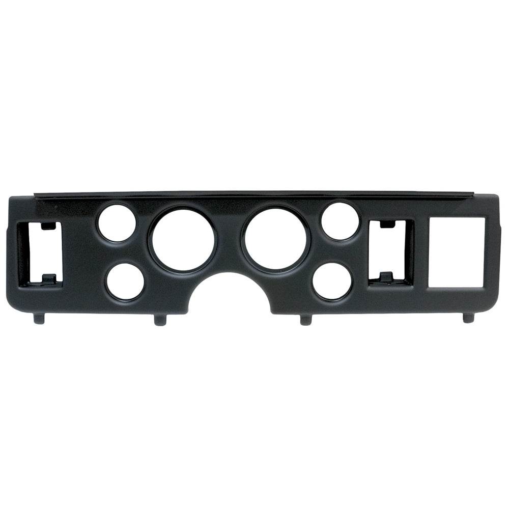 Suncoast Marine and Auto offers Direct Fit Gauge Panel Mustang 79-86 Black (2917)