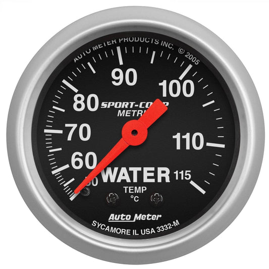 Suncoast Marine and Auto offers 2-5/8 S/C Water Temp Gauge - Metric (3332-M)