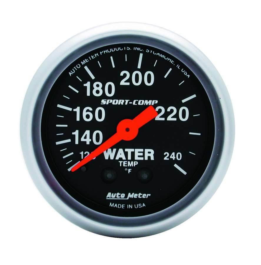 Suncoast Marine and Auto offers 2-1/16in Sport-Comp Water Temp.Gauge 120-240 (3333)