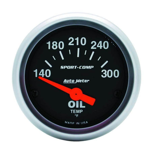 Suncoast Marine and Auto offers 2-1/16in S/C Oil Temp. Gauge 140-300 (3348)