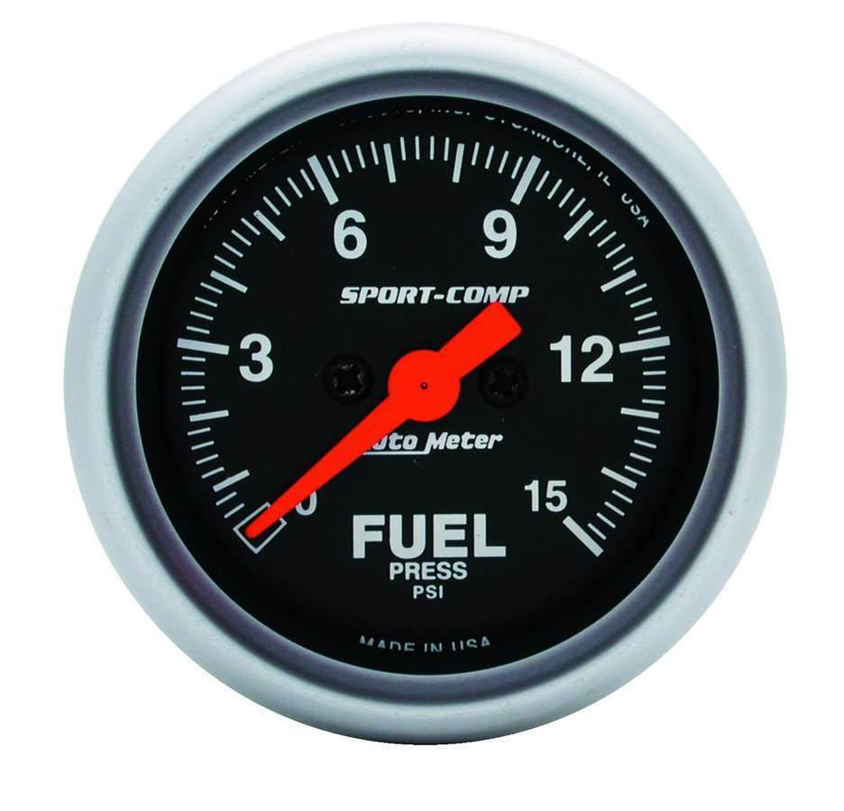 Suncoast Marine and Auto offers Sport Comp 2 1/16in Fuel 0-15 PSI Elec. (3361)