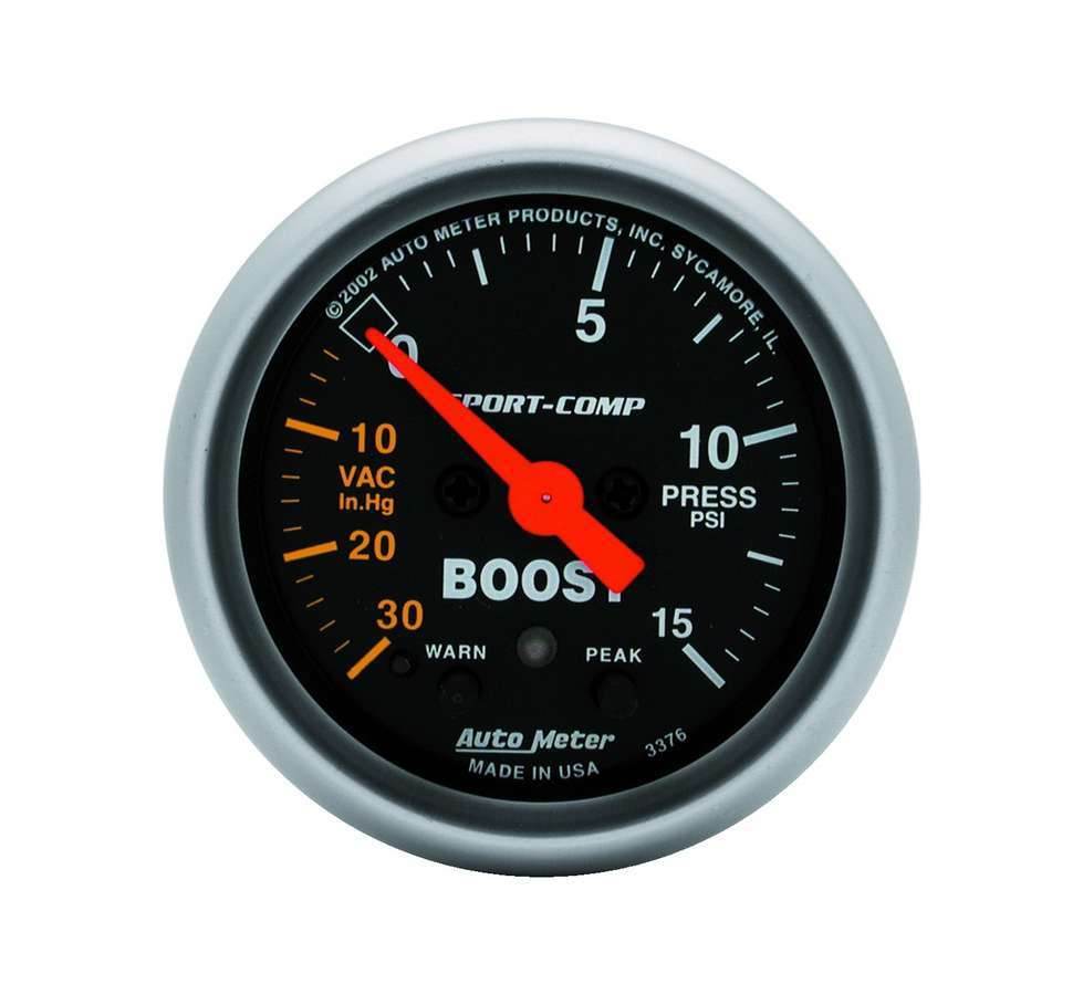 Suncoast Marine and Auto offers 2-1/16in S/C Boost/Vac. Gauge 30in/15psi (3376)