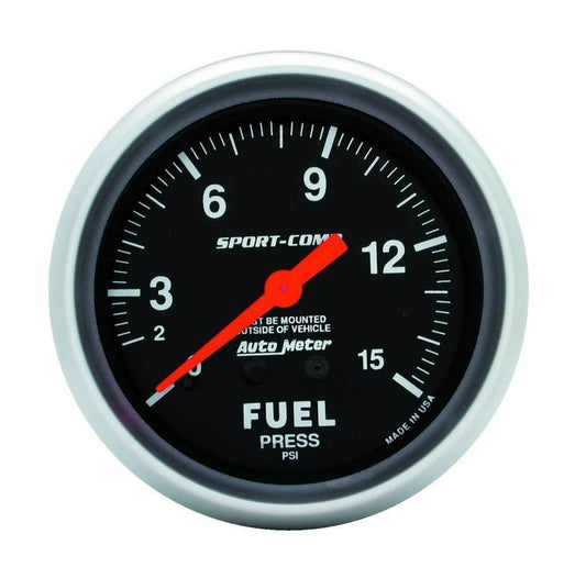 Suncoast Marine and Auto offers 0-15 Fuel Pressure Gauge (3411)