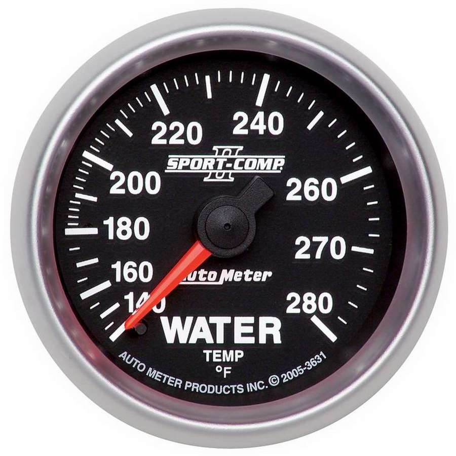 Suncoast Marine and Auto offers 2-1/16in S/C II Water Temp. Gauge 140-280 (3631)