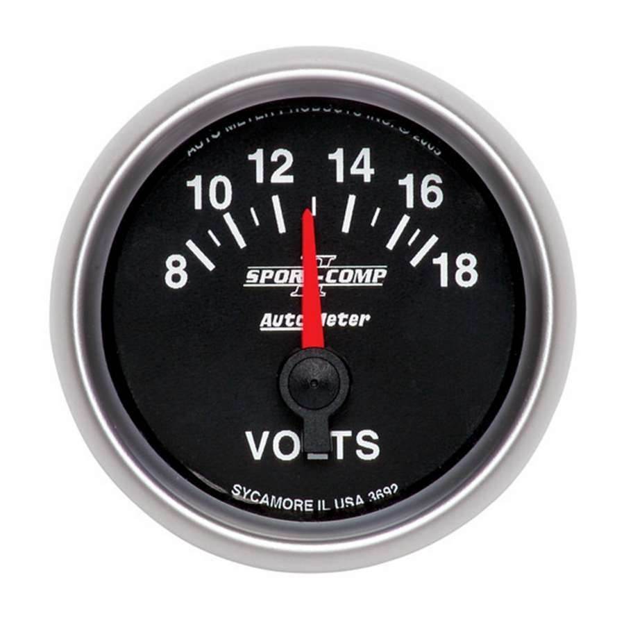 Suncoast Marine and Auto offers 2-1/16in S/C II Voltmeter 8-18 (3692)