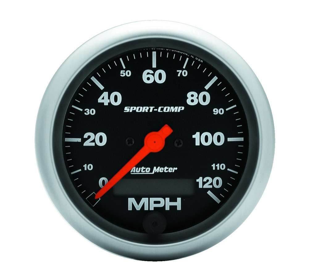 Suncoast Marine and Auto offers 3-3/8in Sport Comp. Elec. 120MPH Speedometer (3987)