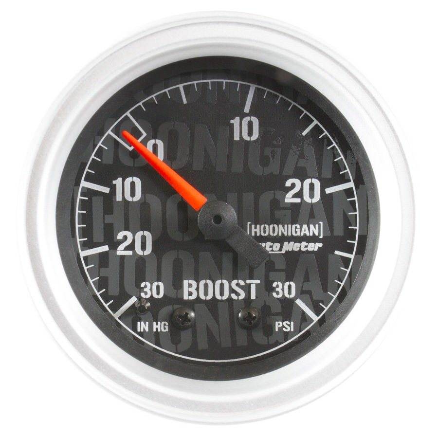 Suncoast Marine and Auto offers 2-1/16in Vacuum/Boost Gauge Hoonigan Series (4303-09000)